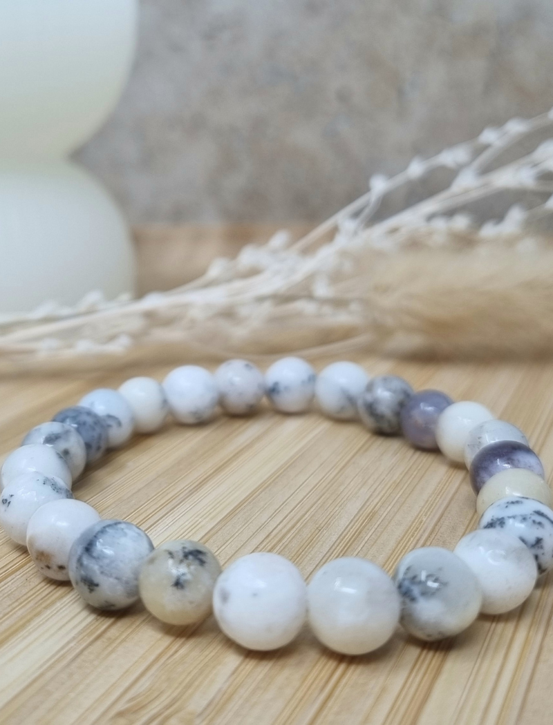 Bracelet boule Opale Dendrite – Image 2
