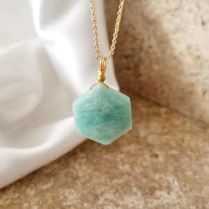Collier Amazonite Sacré