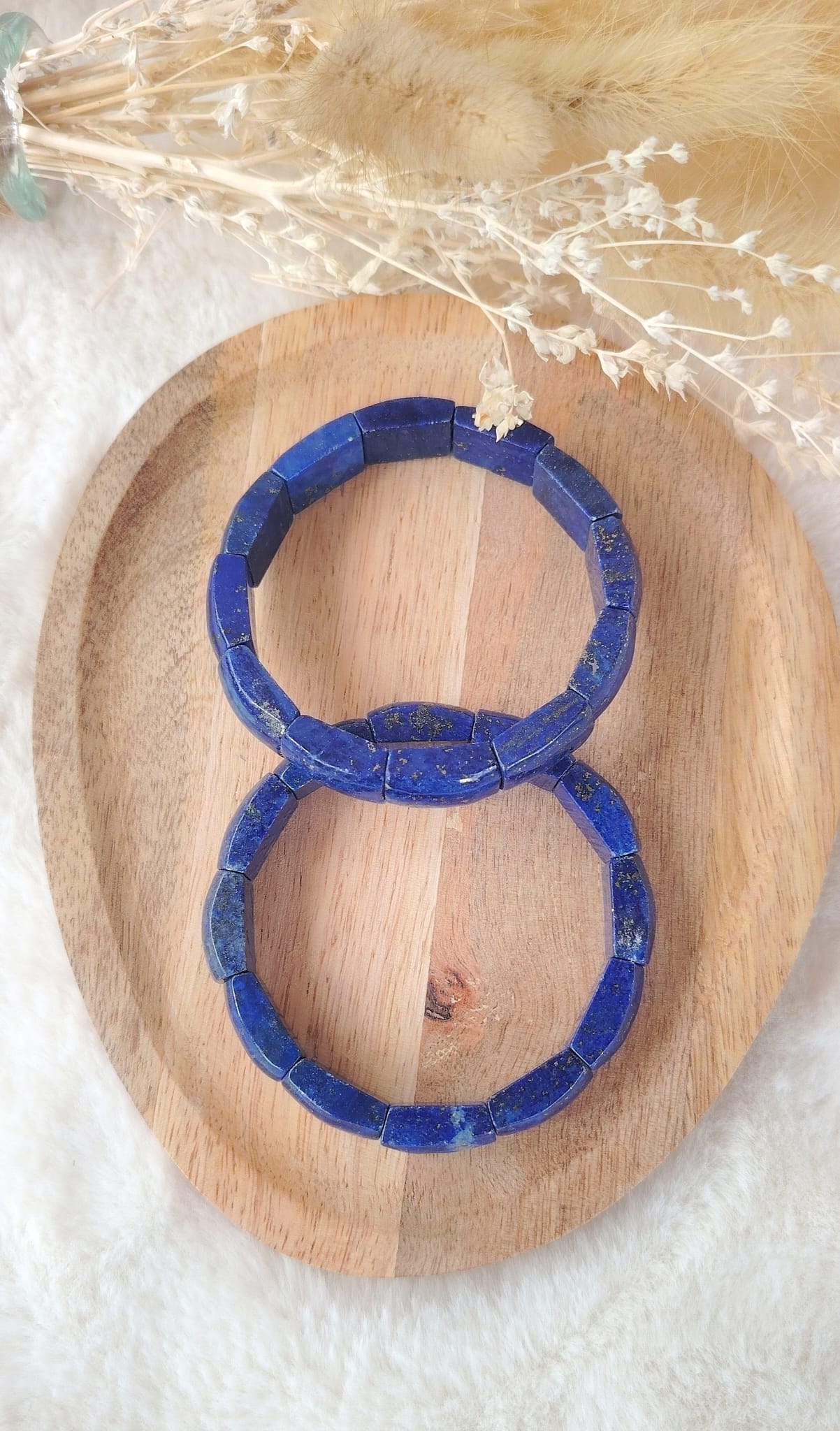 BRACELET CUBIQUE LAPIS LAZULI – Image 2
