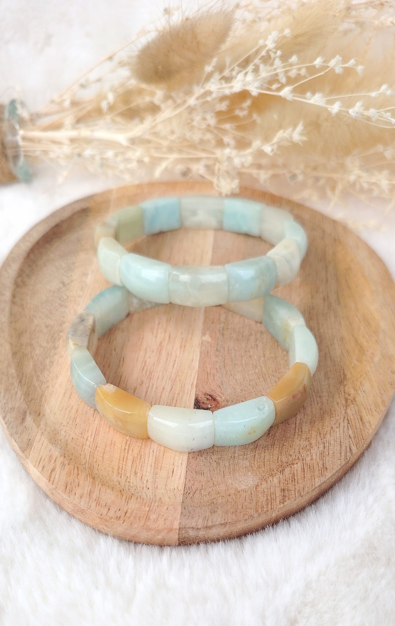 BRACELET CUBIQUE AMAZONITE – Image 2