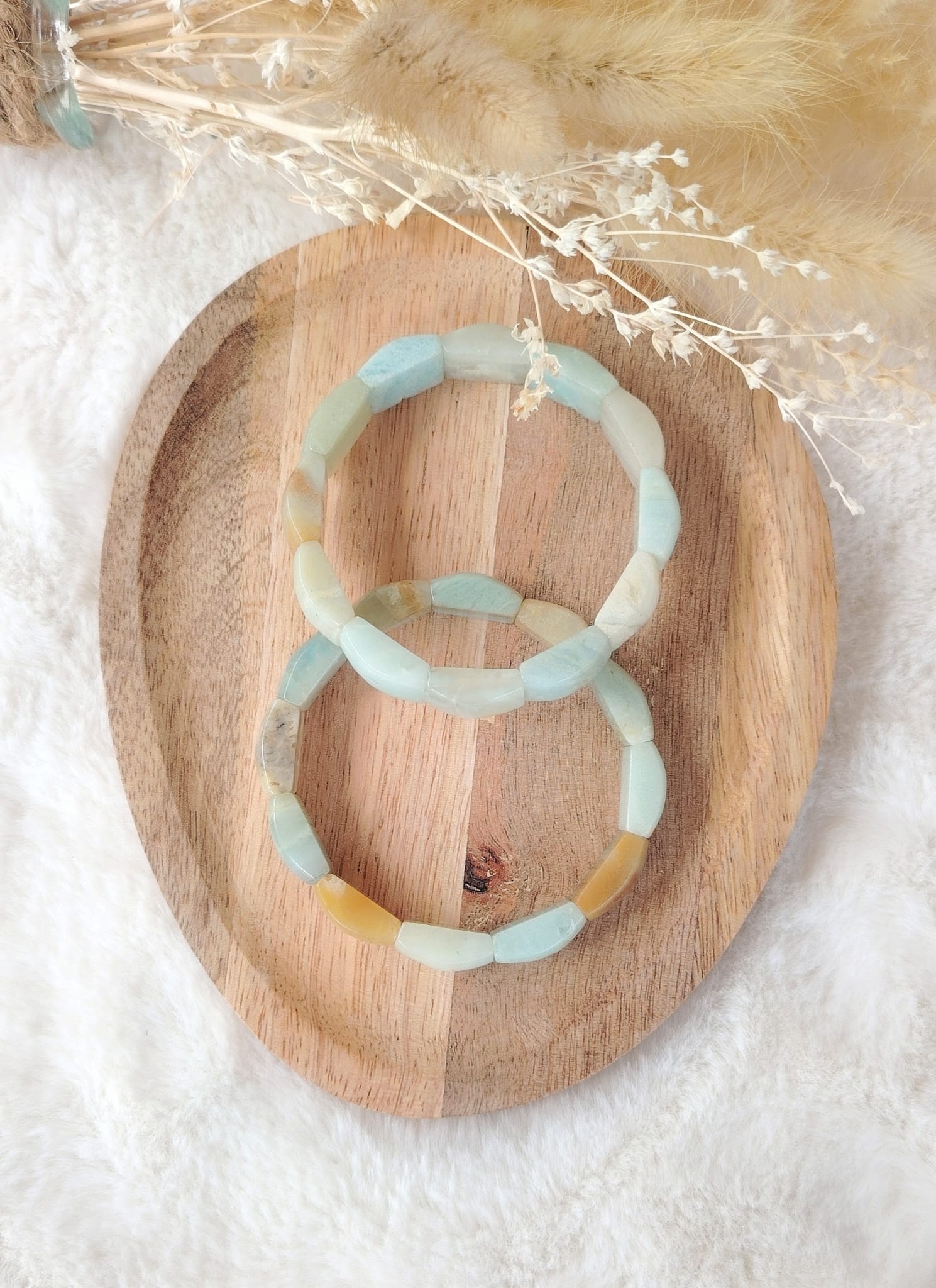 BRACELET CUBIQUE AMAZONITE – Image 3
