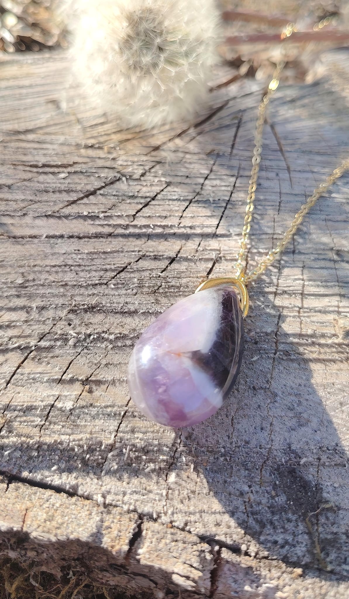 Collier Goutte en Améthyste – Image 3